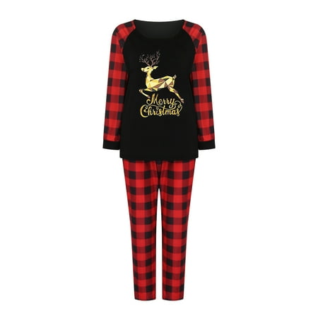 Dadaria Family Christmas Pajamas Matching Family Christmas Pajamas Set Christmas Pjs For Family Set Red Plaid Top And Long Pants Sleepwear Sets Black Women XXL
Dadaria Family Christmas Pajamas Matching Family Christmas Pajamas Set Christmas Pjs For Family Set Red Plaid Top And Long Pants Sleepwear Sets Black Women XXL