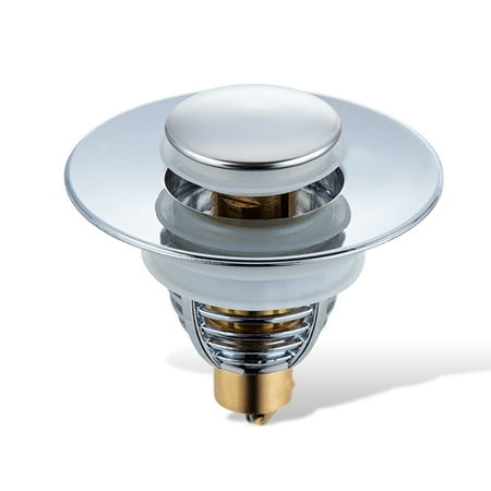Kironypik Bathroom Pop-Up Sink Drain Stopper Filter Cover Bathtub Strainer Replacement Parts Laundry Room Toilet Household Accessories Stainless Type
Kironypik Bathroom Pop-Up Sink Drain Stopper Filter Cover Bathtub Strainer Replacement Parts Laundry Room Toilet Household Accessories Stainless Type