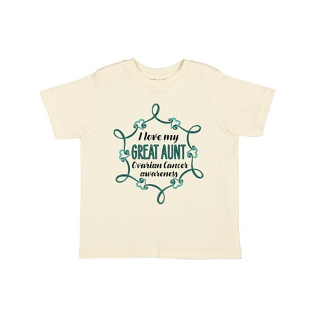 Inktastic I Love My Great Aunt Ovarian Cancer Awareness Gift Toddler Boy or Toddler Girl T-Shirt
Inktastic I Love My Great Aunt Ovarian Cancer Awareness Gift Toddler Boy or Toddler Girl T-Shirt