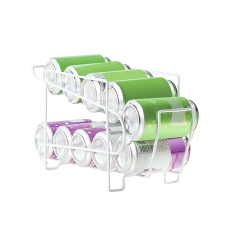 Cans Beer Cola Kitchen Storage Rack Double-Layer Shelf Desktop Storage Rack
