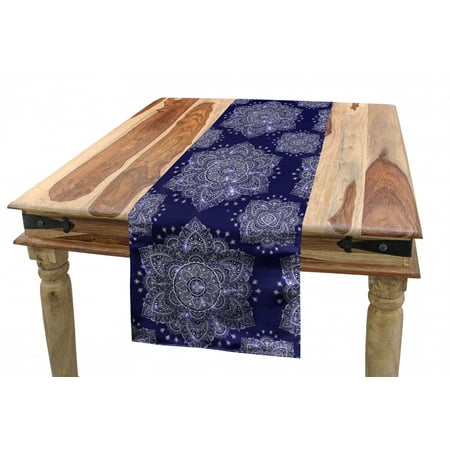 Ethnic Table Runner Floral Ornament Round Mandala Paisley Inspired Retro Style Dining Room Kitchen Rectangular Runner 3 Sizes by Ambesonne
Ethnic Table Runner Floral Ornament Round Mandala Paisley Inspired Retro Style Dining Room Kitchen Rectangular Runner 3 Sizes by Ambesonne