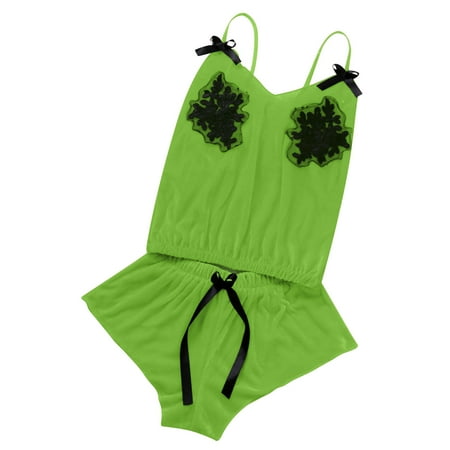 Dadaria Silk Pajamas for Women V-Neck Velvet Stain Pajamas Bowknot Shorts Set Green XL Women
Dadaria Silk Pajamas for Women V-Neck Velvet Stain Pajamas Bowknot Shorts Set Green XL Women