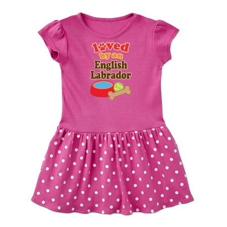Inktastic English Labrador Dog Lover Gift Baby Girl Dress