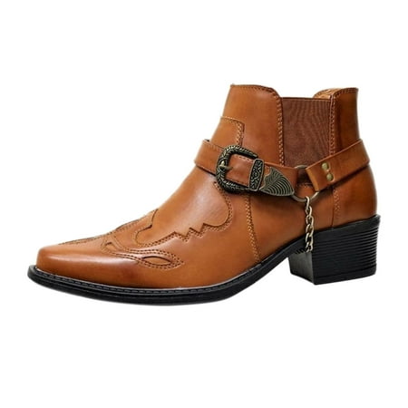 nsendm Knee High Mud Boots Buckle Pointed Heel Belt Thick Short Fashion Men s Boots Boots Men s boots Wide with Boot Yellow 11
nsendm Knee High Mud Boots Buckle Pointed Heel Belt Thick Short Fashion Men s Boots Boots Men s boots Wide with Boot Yellow 11