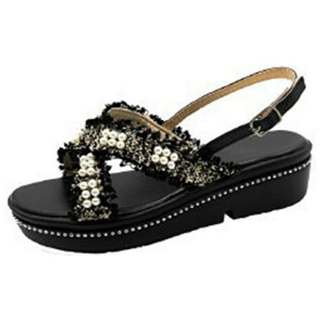 Women Sandals clearance for Juebong Casual Flatform Platform Wedge Sandals for Womens Open Toe Ankle Strap Rhinestone Glitter Crystal Platform Sandals
Women Sandals clearance for Juebong Casual Flatform Platform Wedge Sandals for Womens Open Toe Ankle Strap Rhinestone Glitter Crystal Platform Sandals