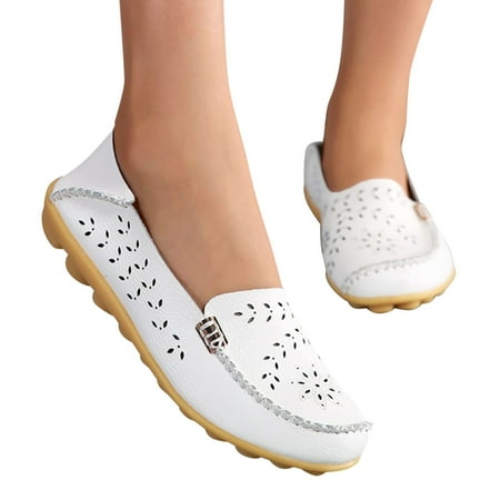 Fashion Womens Breathable Lace Up Shoes Flats Casual Shoes