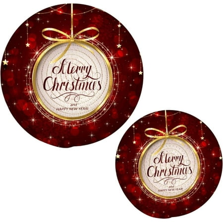 Bestwell set of 2 Merry Christmas Trivets Pot Holders, Hot Pads Table Mats Placemats Set for Cooking and Baking Cotton Braided Hot Pads
Bestwell set of 2 Merry Christmas Trivets Pot Holders, Hot Pads Table Mats Placemats Set for Cooking and Baking Cotton Braided Hot Pads