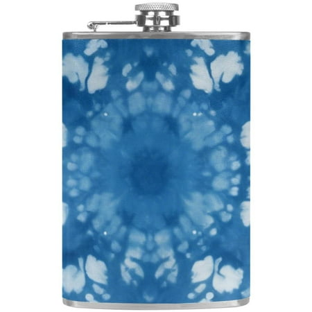 josid Tie Dye 3.6x6in Stainless Steel Small Flask Leak-Proof Stainless Steel Construction Wrapped in Premium Two-Layer Leather Nano-Printed Design 227ml Capacity
josid Tie Dye 3.6x6in Stainless Steel Small Flask Leak-Proof Stainless Steel Construction Wrapped in Premium Two-Layer Leather Nano-Printed Design 227ml Capacity