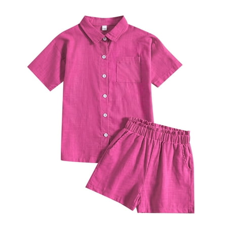 Kids Toddler Baby Girls Summer Clothes Spring Summer Cartoon Solid Soft Short Sleeve Shirt Shorts Outfits Clothes Kids Clothes
Kids Toddler Baby Girls Summer Clothes Spring Summer Cartoon Solid Soft Short Sleeve Shirt Shorts Outfits Clothes Kids Clothes