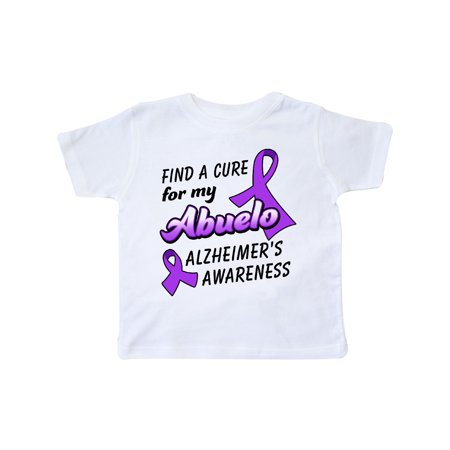 Inktastic Alzheimer s Awareness Find a Cure for my Abuelo Gift Toddler Boy or Toddler Girl T-Shirt
Inktastic Alzheimer s Awareness Find a Cure for my Abuelo Gift Toddler Boy or Toddler Girl T-Shirt