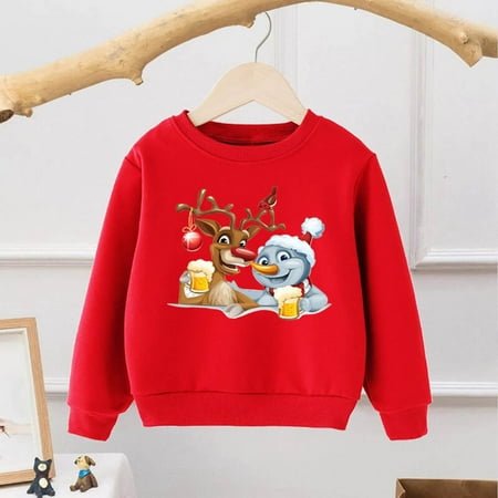 Cathalem Hooded Sweatshirts Christmas Kids Child Infant Baby Boys Girls Letter Long Sleeve Cartoon Kids Hoodies Sweatshirt Childrenscostume F 3-4 Years
Cathalem Hooded Sweatshirts Christmas Kids Child Infant Baby Boys Girls Letter Long Sleeve Cartoon Kids Hoodies Sweatshirt Childrenscostume F 3-4 Years
