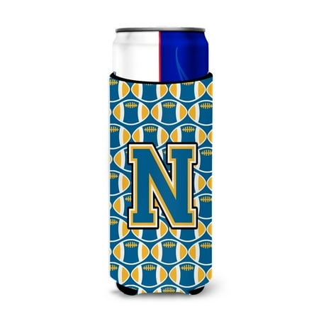 Carolines Treasures CJ1077-NMUK Letter N Football Blue and Gold Ultra Beverage Insulators for slim cans Slim Can
Carolines Treasures CJ1077-NMUK Letter N Football Blue and Gold Ultra Beverage Insulators for slim cans Slim Can