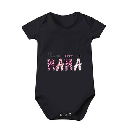 Utoimkio Clearance First Mother’s Day Outfit for Baby Boy Girl Short Sleeve Romper Happy Mother s Day Bodysuits Love Mommy Summer Outfits Size 0-24M
Utoimkio Clearance First Mother’s Day Outfit for Baby Boy Girl Short Sleeve Romper Happy Mother s Day Bodysuits Love Mommy Summer Outfits Size 0-24M