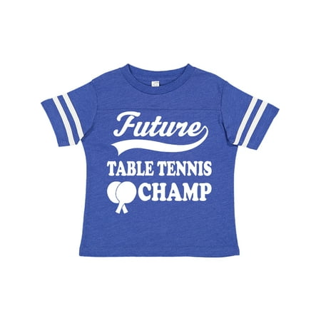Inktastic Future Table Tennis Champ Gift Toddler Boy or Toddler Girl T-Shirt