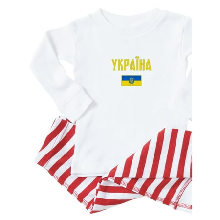 CafePress - Ukraine Ukrainian Flag Cyrillic Pajamas - Toddler Long Sleeve Pajama set
CafePress - Ukraine Ukrainian Flag Cyrillic Pajamas - Toddler Long Sleeve Pajama set
