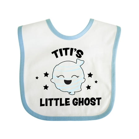 Inktastic Cute Titi s Little Ghost with Stars Gift Baby Girl Bib