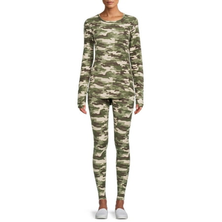 ClimateRight by Cuddl Duds Women s Stretch Fleece Long Underwear Thermal Top and Leggings 2-Piece Set
ClimateRight by Cuddl Duds Women s Stretch Fleece Long Underwear Thermal Top and Leggings 2-Piece Set