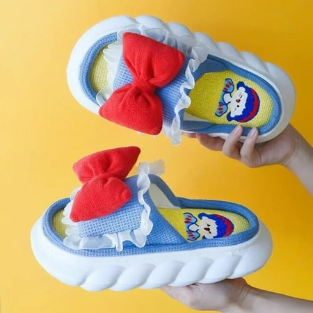 CoCopeanut New Women Linen Slippers Bow-knot Upper Summer Thick Bottom Indoor Home Non-slip Spring Autumn Cotton Linen Sandals Slippers
CoCopeanut New Women Linen Slippers Bow-knot Upper Summer Thick Bottom Indoor Home Non-slip Spring Autumn Cotton Linen Sandals Slippers