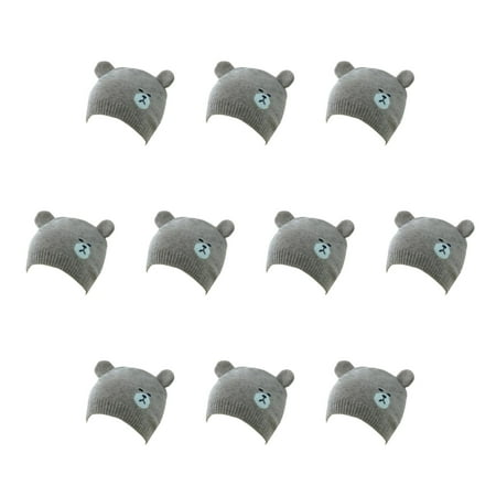 10pcs Kids Baby Little Bear Hat Soft Cute Knit Cap Toddler Infant Autumn Winter Warm Beanie Bonnet
10pcs Kids Baby Little Bear Hat Soft Cute Knit Cap Toddler Infant Autumn Winter Warm Beanie Bonnet