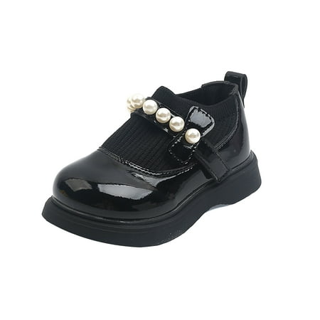 Fesfesfes Toddler Shoes Baby Girls Knitted Elastic Mouth Pearl Non-slip Small Leather Shoes Princess Shoes
Fesfesfes Toddler Shoes Baby Girls Knitted Elastic Mouth Pearl Non-slip Small Leather Shoes Princess Shoes