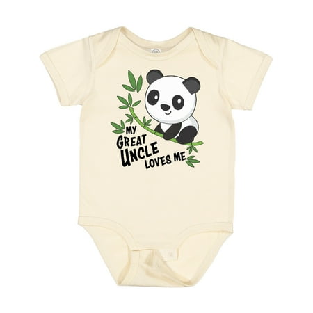 Inktastic My Great Uncle Loves Me- Cute Panda Gift Baby Boy or Baby Girl Bodysuit
Inktastic My Great Uncle Loves Me- Cute Panda Gift Baby Boy or Baby Girl Bodysuit