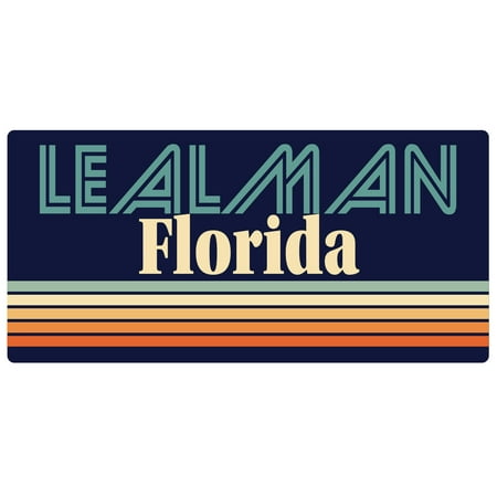 Lealman Florida 5 x 2.5-Inch Fridge Magnet Retro Design
Lealman Florida 5 x 2.5-Inch Fridge Magnet Retro Design