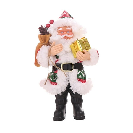 NUOLUX 20x12cm Red and Green Santa Claus Figurine Rustic Resin Christmas Ornaments Festival Decoration
NUOLUX 20x12cm Red and Green Santa Claus Figurine Rustic Resin Christmas Ornaments Festival Decoration