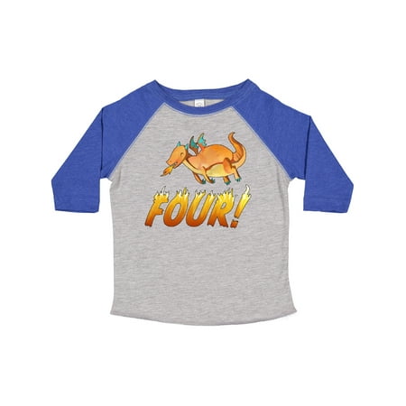 Inktastic 4 Fourth Birthday Orange Dragon Breathing Fire Boys or Girls Toddler T-Shirt
Inktastic 4 Fourth Birthday Orange Dragon Breathing Fire Boys or Girls Toddler T-Shirt