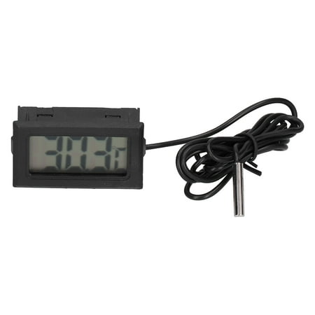LCD Temperatures Meter Digital Temperature Gauge 100cm Cable Length Black ABS For Air Conditioners
LCD Temperatures Meter Digital Temperature Gauge 100cm Cable Length Black ABS For Air Conditioners