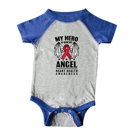 Inktastic Heart Health Awareness My Hero is Now My Angel Gift Baby Boy or Baby Girl Bodysuit
Inktastic Heart Health Awareness My Hero is Now My Angel Gift Baby Boy or Baby Girl Bodysuit