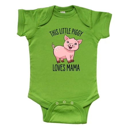 Inktastic This Little Piggy Loves Mama- cute Gift Baby Boy or Baby Girl Bodysuit
Inktastic This Little Piggy Loves Mama- cute Gift Baby Boy or Baby Girl Bodysuit