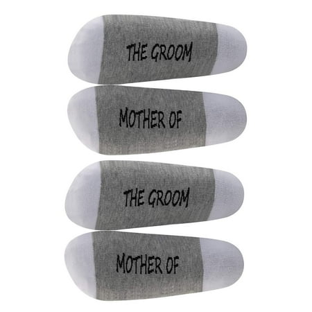 LEVLO Wedding Gift Mother of the Bride Socks Mother of the Groom Gift Bridal Party Socks Mother In Law Gift (2 Pairs/Set-Mother of Groom)
LEVLO Wedding Gift Mother of the Bride Socks Mother of the Groom Gift Bridal Party Socks Mother In Law Gift (2 Pairs/Set-Mother of Groom)