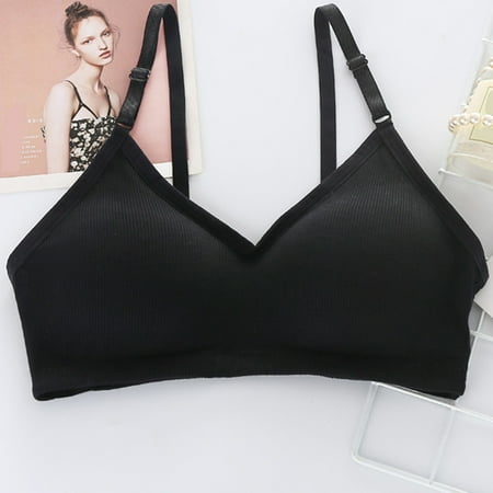 Outfmvch Sexy lingerie Female Bras Sports Vest Wrap Chest No Rings Ribbon Breast Pad Ring Underwear Black Free size
Outfmvch Sexy lingerie Female Bras Sports Vest Wrap Chest No Rings Ribbon Breast Pad Ring Underwear Black Free size
