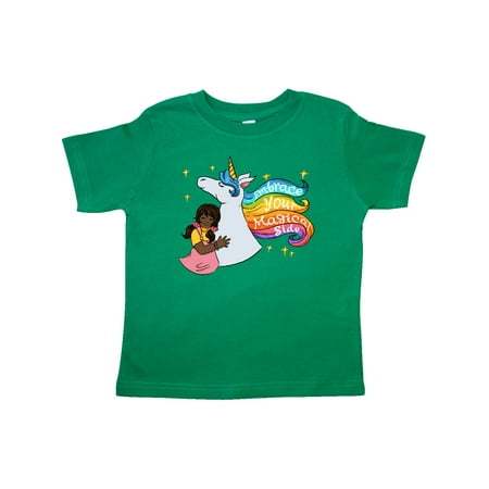 Inktastic Embrace Your Magical Side Girl Hugging A Unicorn Gift Toddler Boy or Toddler Girl T-Shirt
Inktastic Embrace Your Magical Side Girl Hugging A Unicorn Gift Toddler Boy or Toddler Girl T-Shirt