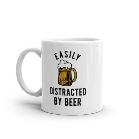 Easily Distracted By Beer Mug Funny Drinking Graphic Novelty Coffee Cup-11oz
Easily Distracted By Beer Mug Funny Drinking Graphic Novelty Coffee Cup-11oz