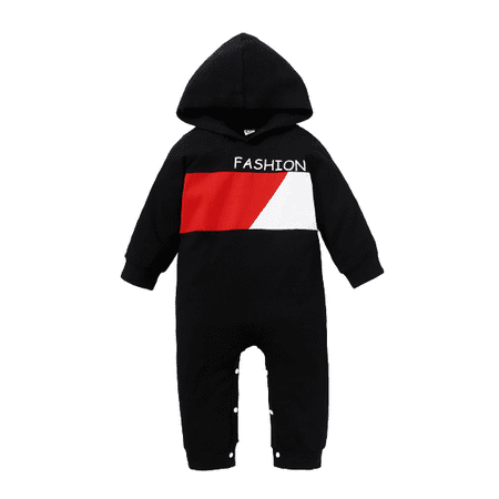 NZRVAWS Baby Boys Romper 0 Months Baby Boys Jumpsuit 3 Months Baby Boys Onesies Bodysuit Splice Letter Print Hoodie Winter Romper Black
NZRVAWS Baby Boys Romper 0 Months Baby Boys Jumpsuit 3 Months Baby Boys Onesies Bodysuit Splice Letter Print Hoodie Winter Romper Black