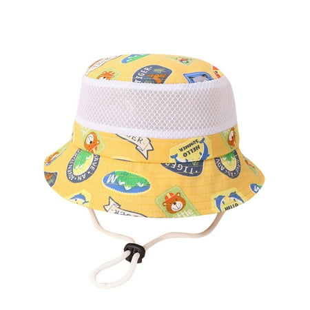 Zlekejiko Kids Adjustable Chin Strap Sun Hats Summer Spring Sun Hat Cute Cartoon Outdoor Beach Bucket Cap
Zlekejiko Kids Adjustable Chin Strap Sun Hats Summer Spring Sun Hat Cute Cartoon Outdoor Beach Bucket Cap