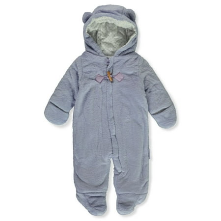Wipette Baby Girls Faux-Fur Bear Pram Suit - lavender 6 - 9 months (Newborn)
Wipette Baby Girls Faux-Fur Bear Pram Suit - lavender 6 - 9 months (Newborn)