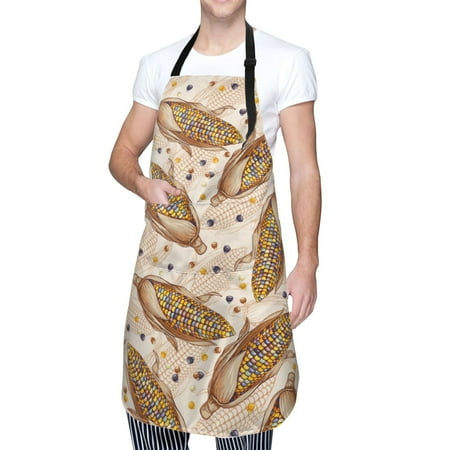 Kdxio Corn 5 Apron with Pockets Adjustable Kitchen Aprons for Men Women Waterproof Aprons for Cooking Drawing Crafting Baking Household Cleaning
Kdxio Corn 5 Apron with Pockets Adjustable Kitchen Aprons for Men Women Waterproof Aprons for Cooking Drawing Crafting Baking Household Cleaning