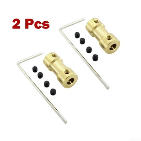 Brass Coupling Wrench 2/2.3/3/3.17mm 20mm 2pcs/set Boat Brass Coupling