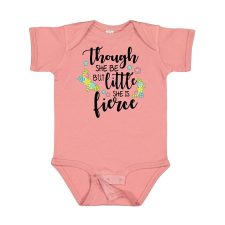 Inktastic Though She Be but Little She is Fierce Shakespeare Gift Baby Girl Bodysuit
Inktastic Though She Be but Little She is Fierce Shakespeare Gift Baby Girl Bodysuit