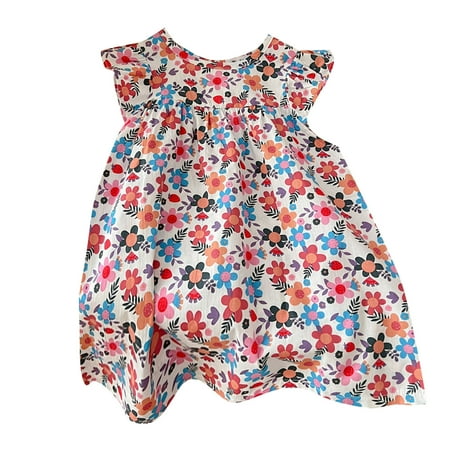 Rovga Toddler Girl Dress Clothes Kids Baby Spring Summer Flower Print Sleeveless Princess Dresss Clothes
Rovga Toddler Girl Dress Clothes Kids Baby Spring Summer Flower Print Sleeveless Princess Dresss Clothes