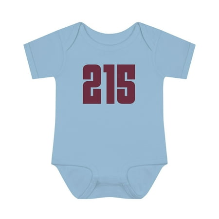 215 Area Code Baby or Toddler One Piece