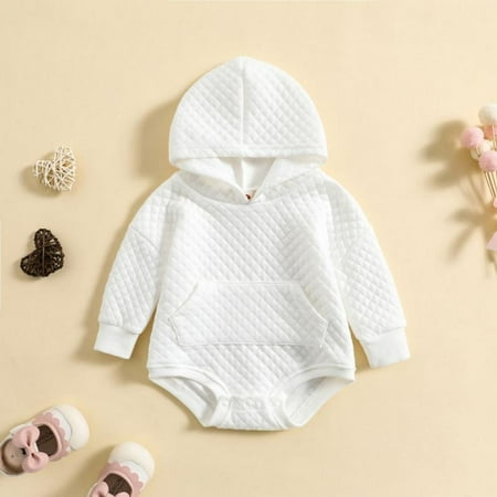 SYNPOS Newborn Baby Boy Girl Sweatshirt Romper Trendy Long Sleeve Hoodie Fall Winter Clothes
SYNPOS Newborn Baby Boy Girl Sweatshirt Romper Trendy Long Sleeve Hoodie Fall Winter Clothes