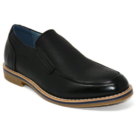 Alpine Swiss Carter Mens Slip On Loafers Snakeskin Dress Shoes Leather Lined