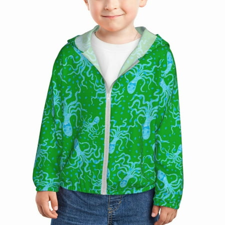 Lukts Octopus1 Print Children s Long-Sleeved Sun Protection Clothing Hooded Sweatshirts for Boys and Girls Outdoor Sports-5 Years
Lukts Octopus1 Print Children s Long-Sleeved Sun Protection Clothing Hooded Sweatshirts for Boys and Girls Outdoor Sports-5 Years