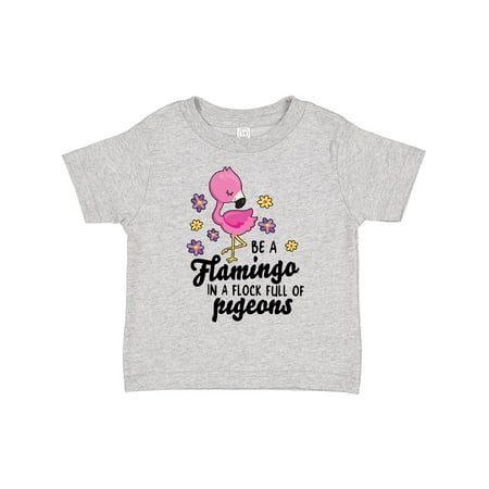 Inktastic Be a Flamingo in a Flock of Pigeons with Flowers Gift Toddler Toddler Girl T-Shirt
Inktastic Be a Flamingo in a Flock of Pigeons with Flowers Gift Toddler Toddler Girl T-Shirt