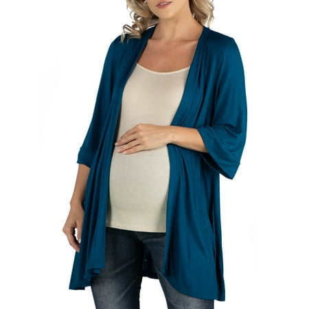 24seven Comfort Apparel Open Front Elbow Length Sleeve Maternity Cardigan M011309 Made in USA
24seven Comfort Apparel Open Front Elbow Length Sleeve Maternity Cardigan M011309 Made in USA