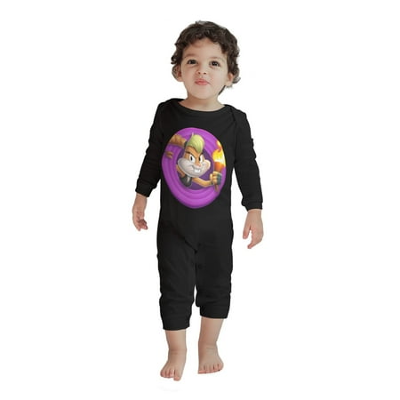 Looney Tunes Baby Boys Romper Cute Long Sleeve Baby Crawler Jumpsuit With Snap Closure Cozy Baby Bodysuit For Boys And Girls (Infant) 12 Months
Looney Tunes Baby Boys Romper Cute Long Sleeve Baby Crawler Jumpsuit With Snap Closure Cozy Baby Bodysuit For Boys And Girls (Infant) 12 Months