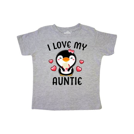 Inktastic I Love My Auntie with Cute Penguin and Hearts Gift Toddler Toddler Girl T-Shirt
Inktastic I Love My Auntie with Cute Penguin and Hearts Gift Toddler Toddler Girl T-Shirt